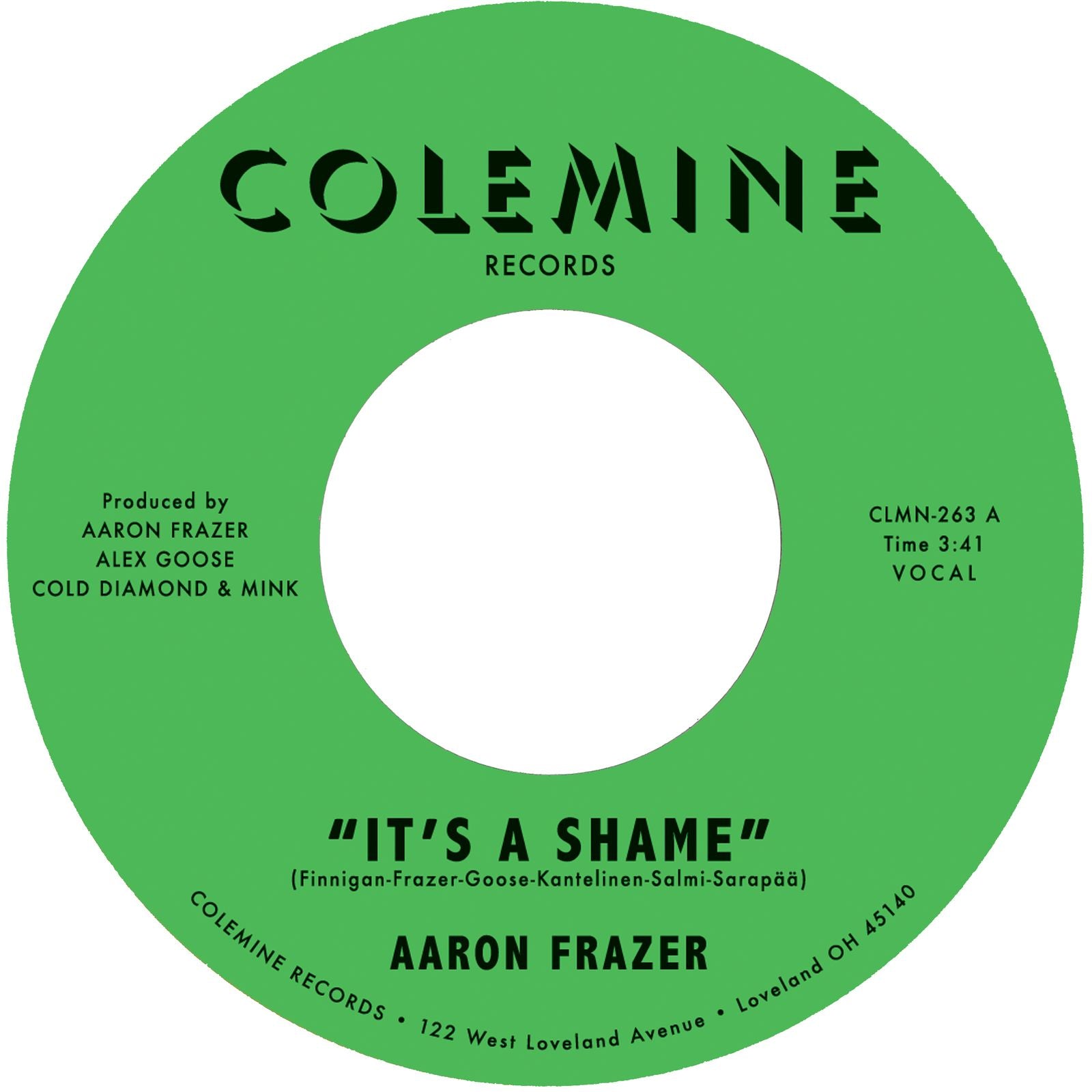 Aaron Frazer - It's a Shame / The Fool