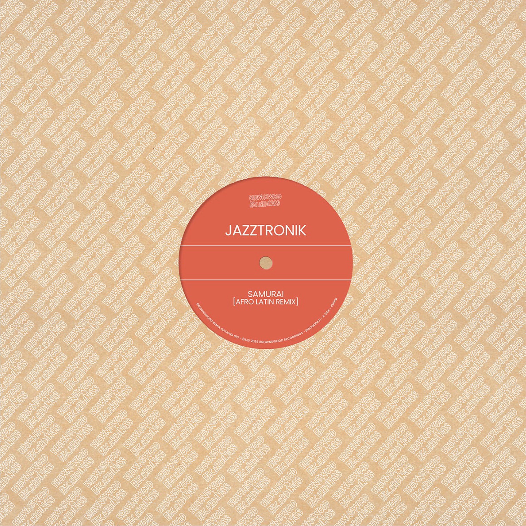Jazztronik - Brownswood Remix Editions 010 - SAMURAI Remixes
